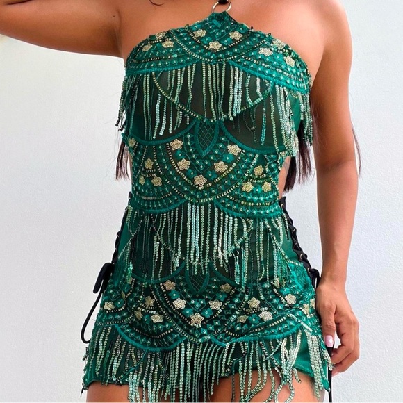 HANDMADE mesh festival dress - threedaughtersproperties.com HANDMADE mesh festival dress - threedaughtersproperties.com